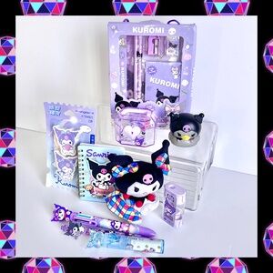 💜(KUR338) Kuromi Adorable 10-Piece Fun Bundle!